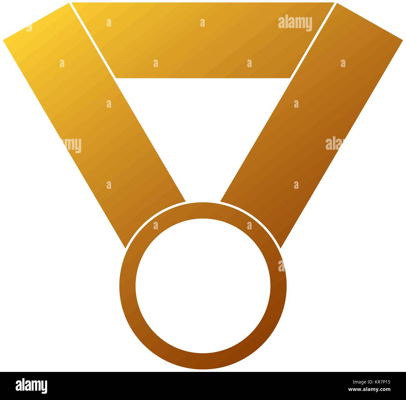winner medal isolated icon Stock Vector Image & Art - Alamy