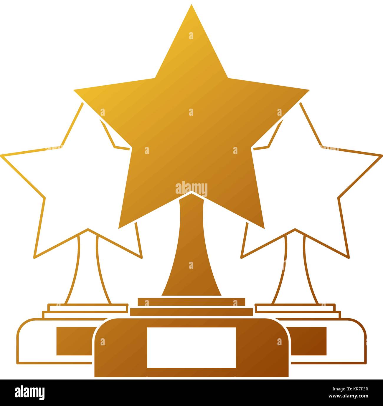 star trophies winner icon Stock Vector Image & Art - Alamy