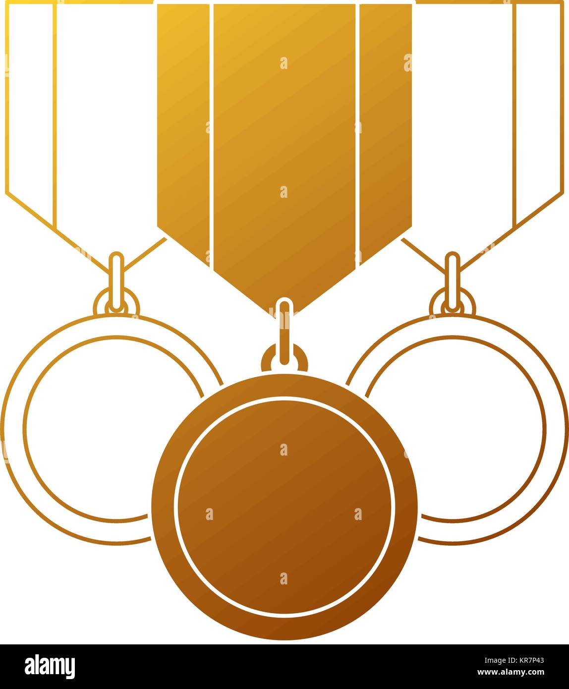 winner medals isolated icon Stock Vector Image & Art - Alamy