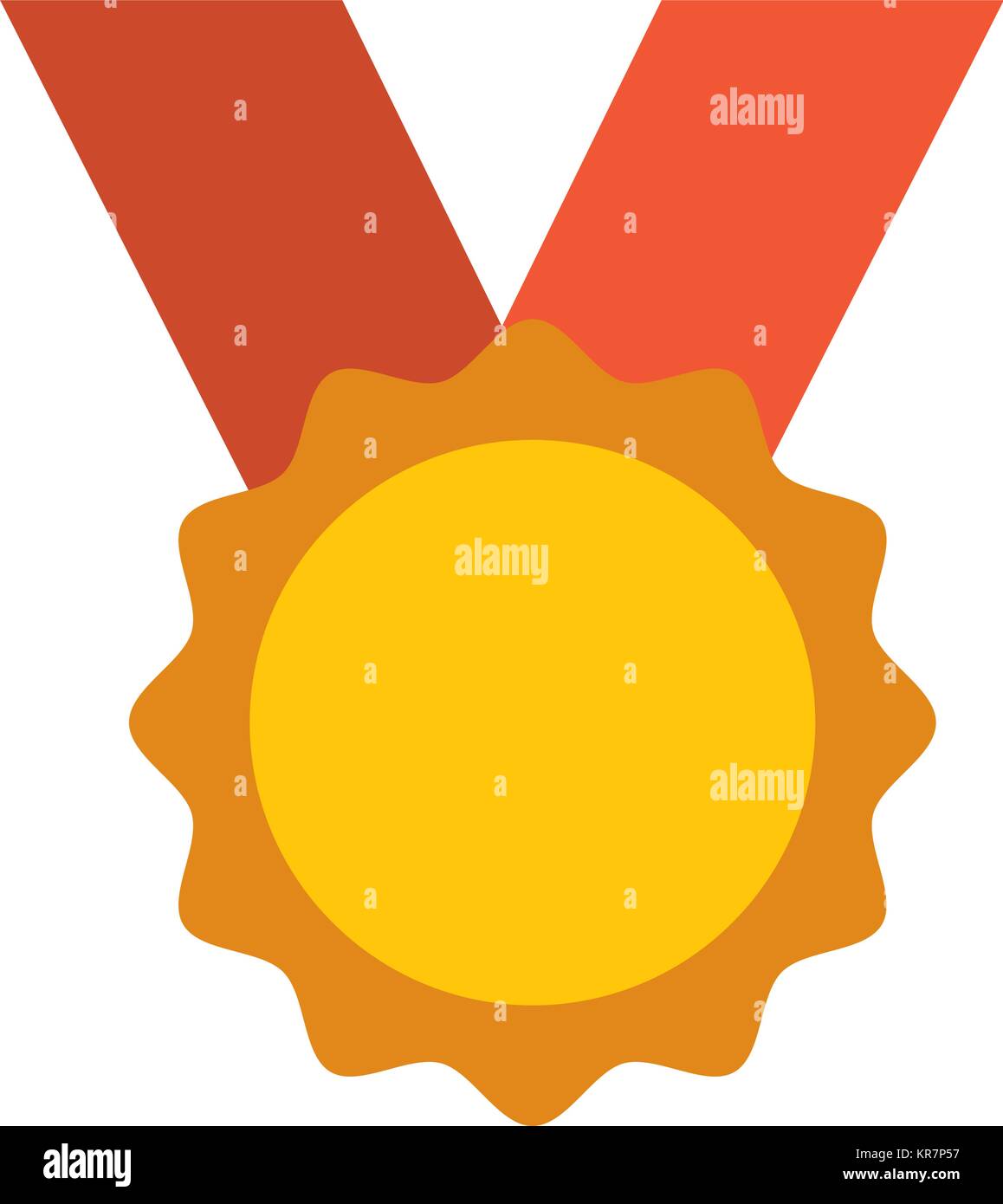 winner medal isolated icon Stock Vector Image & Art - Alamy