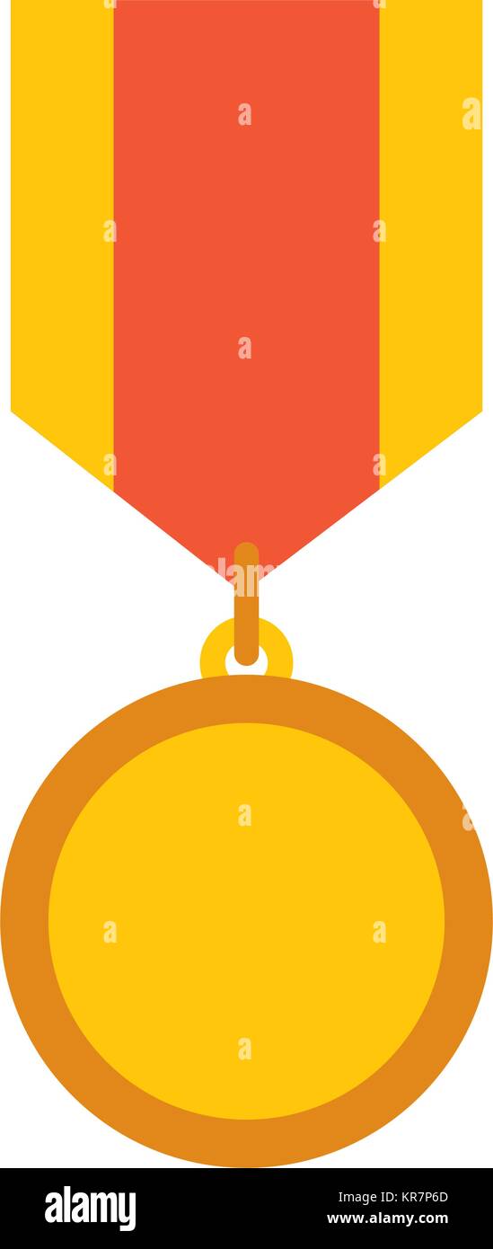 winner medal isolated icon Stock Vector Image & Art - Alamy