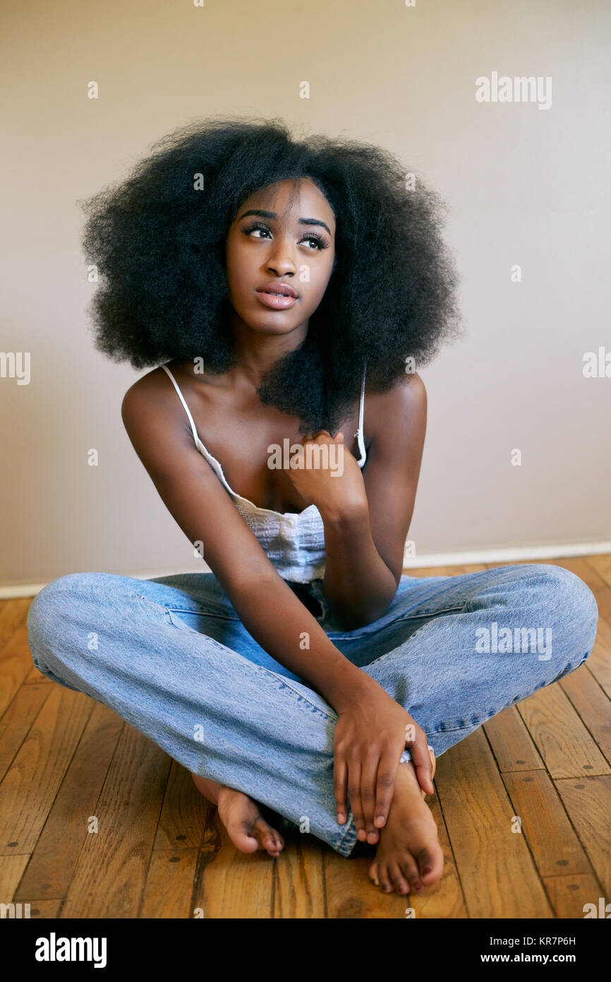 Vertical shot young mixed race hi-res stock photography and images - Alamy