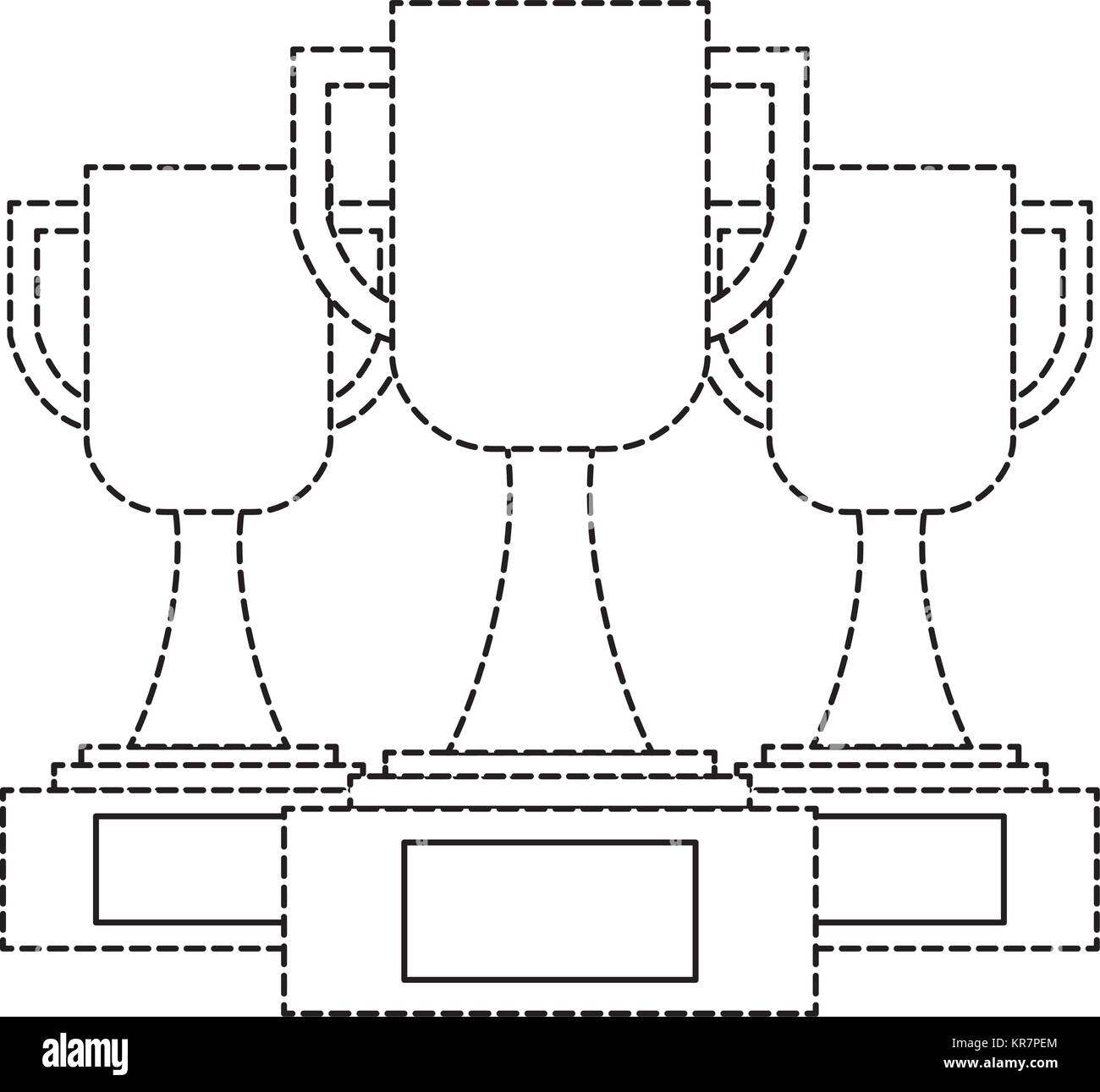 set trophies cups winner icon Stock Vector Image & Art - Alamy