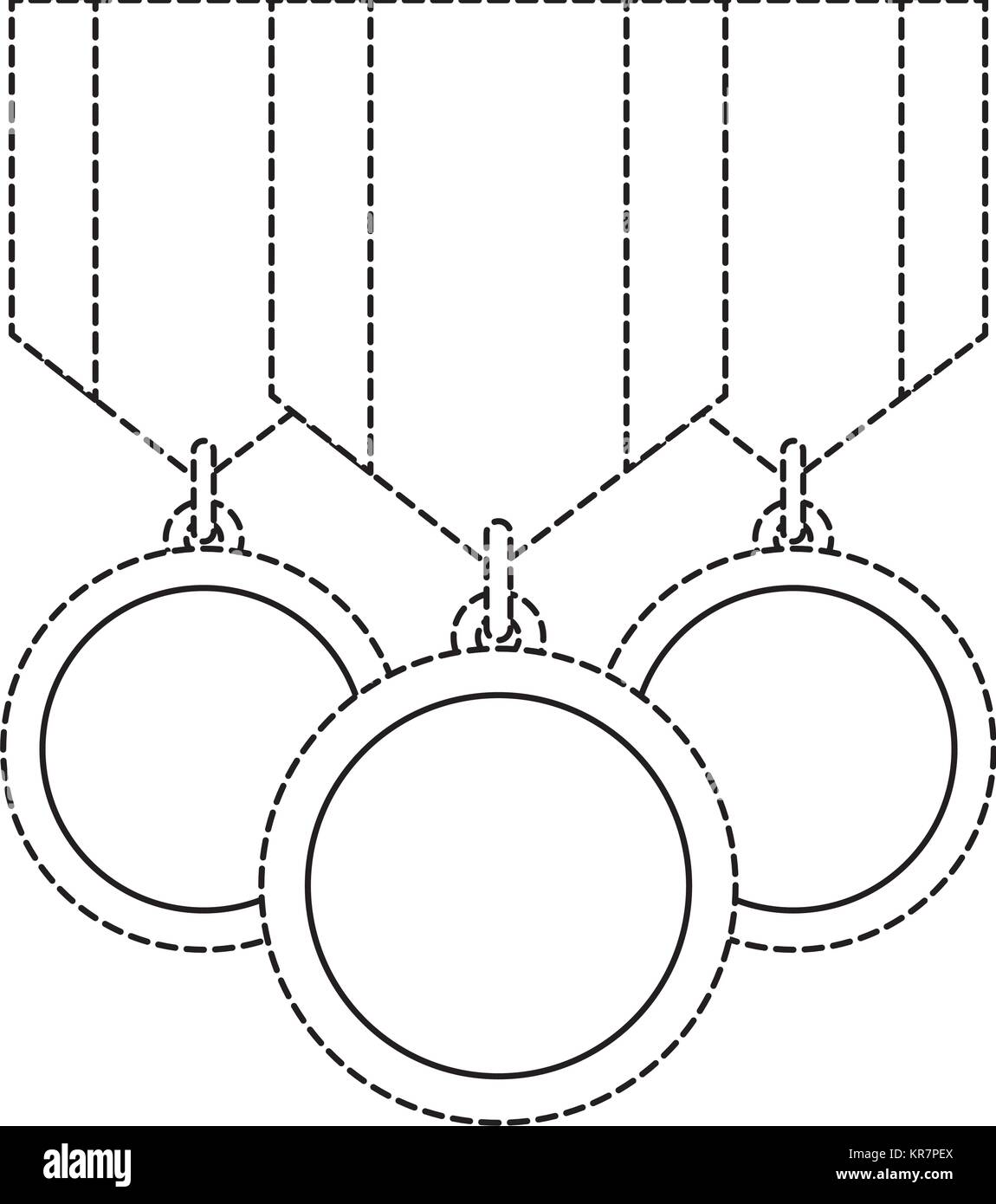 winner medals isolated icon Stock Vector Image & Art - Alamy