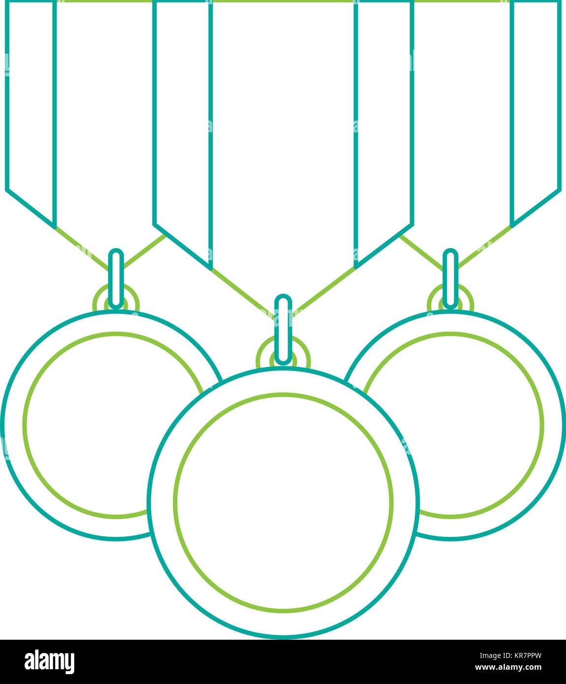 winner medals isolated icon Stock Vector Image & Art - Alamy