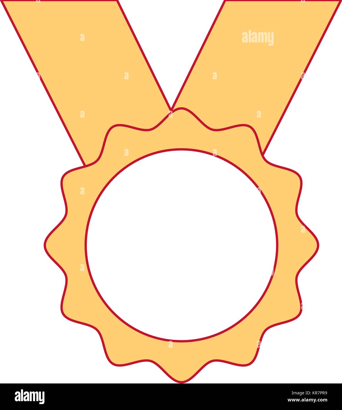 winner medal isolated icon Stock Vector Image & Art - Alamy