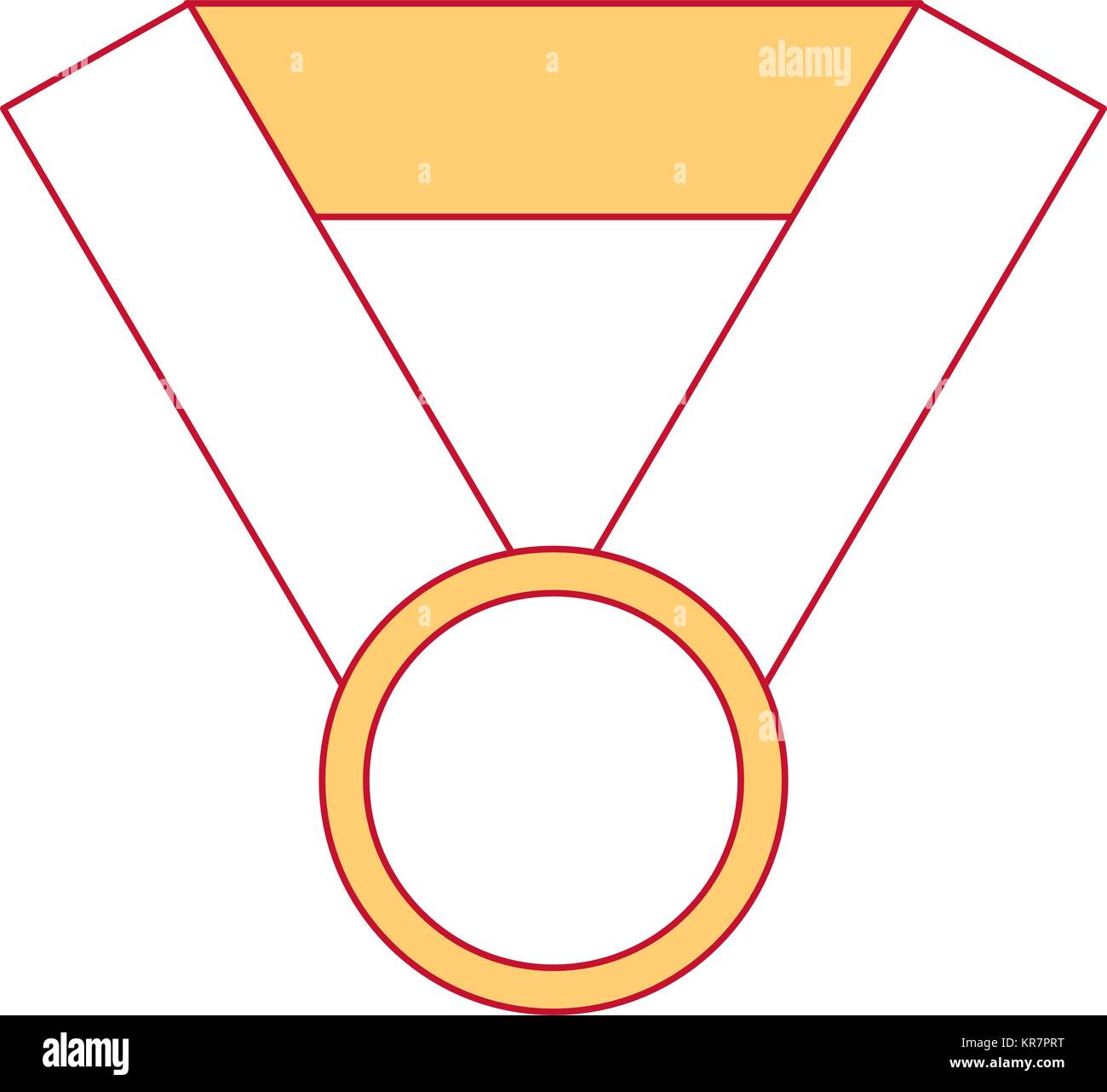 winner medal isolated icon Stock Vector Image & Art - Alamy