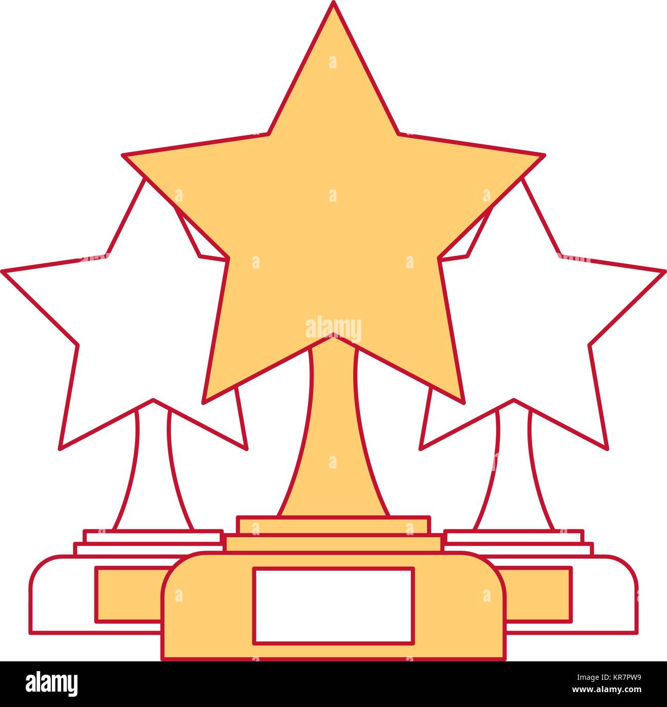 star trophies winner icon Stock Vector Image & Art - Alamy