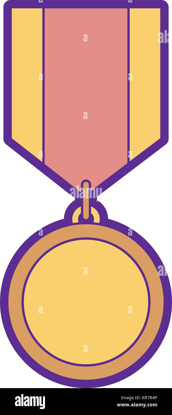 winner medal isolated icon Stock Vector Image & Art - Alamy