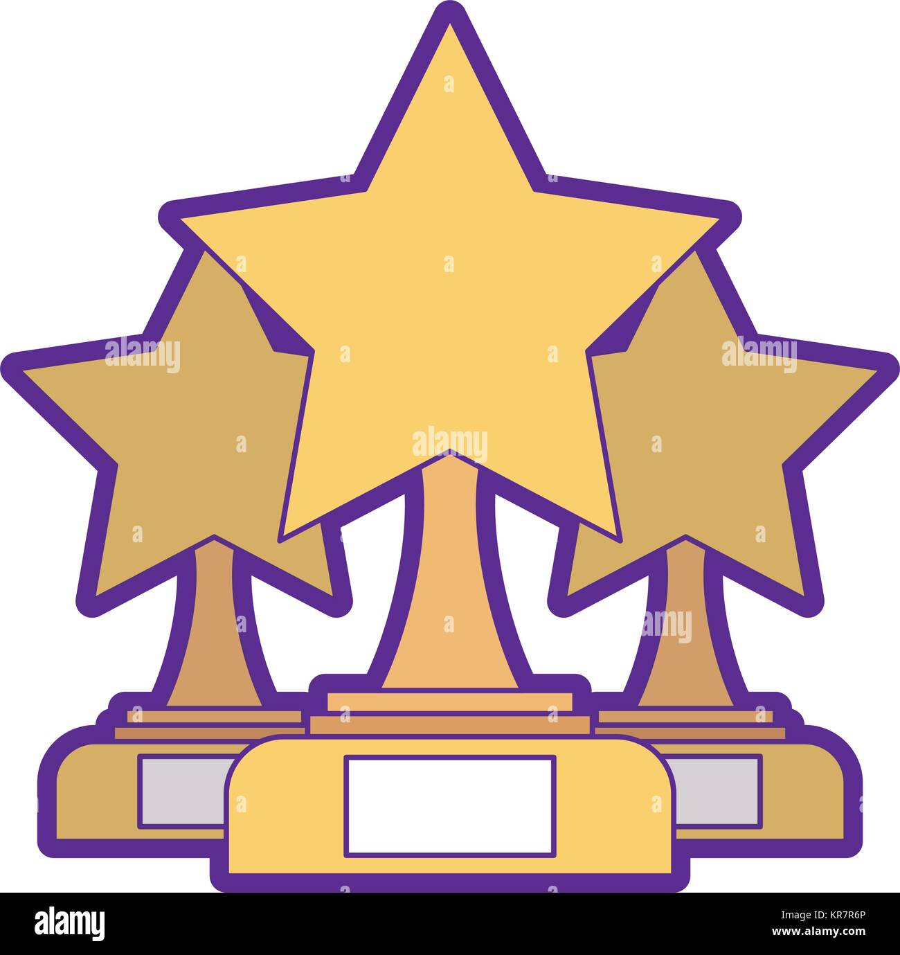 star trophies winner icon Stock Vector Image & Art - Alamy