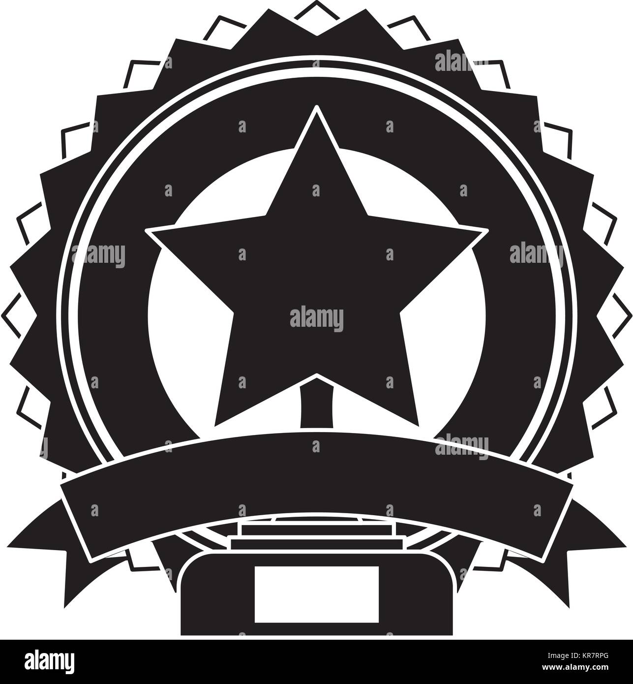 star trophy winner emblem Stock Vector Image & Art - Alamy