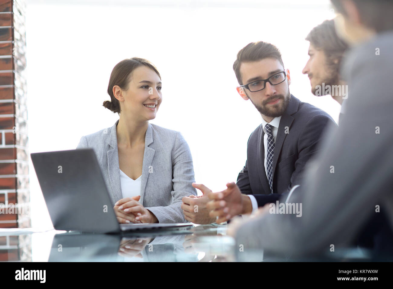 corporate meetings business group Stock Photo