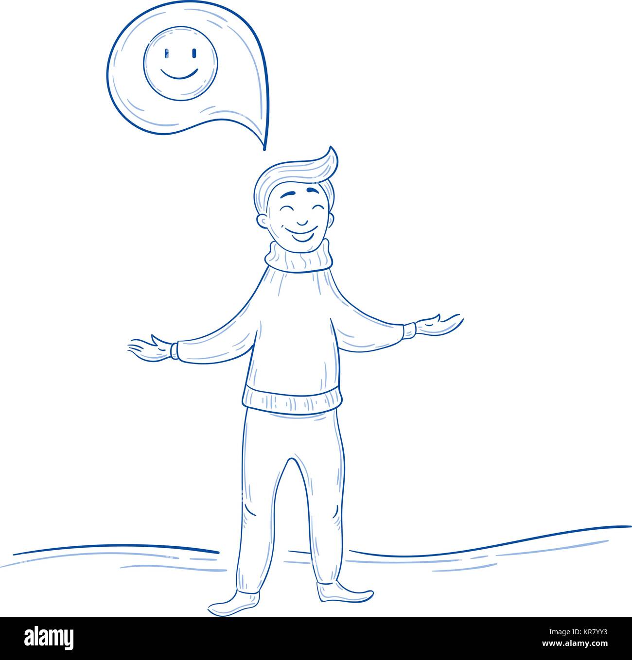17600 Positive Thinking Drawing Images Stock Photos  Vectors   Shutterstock