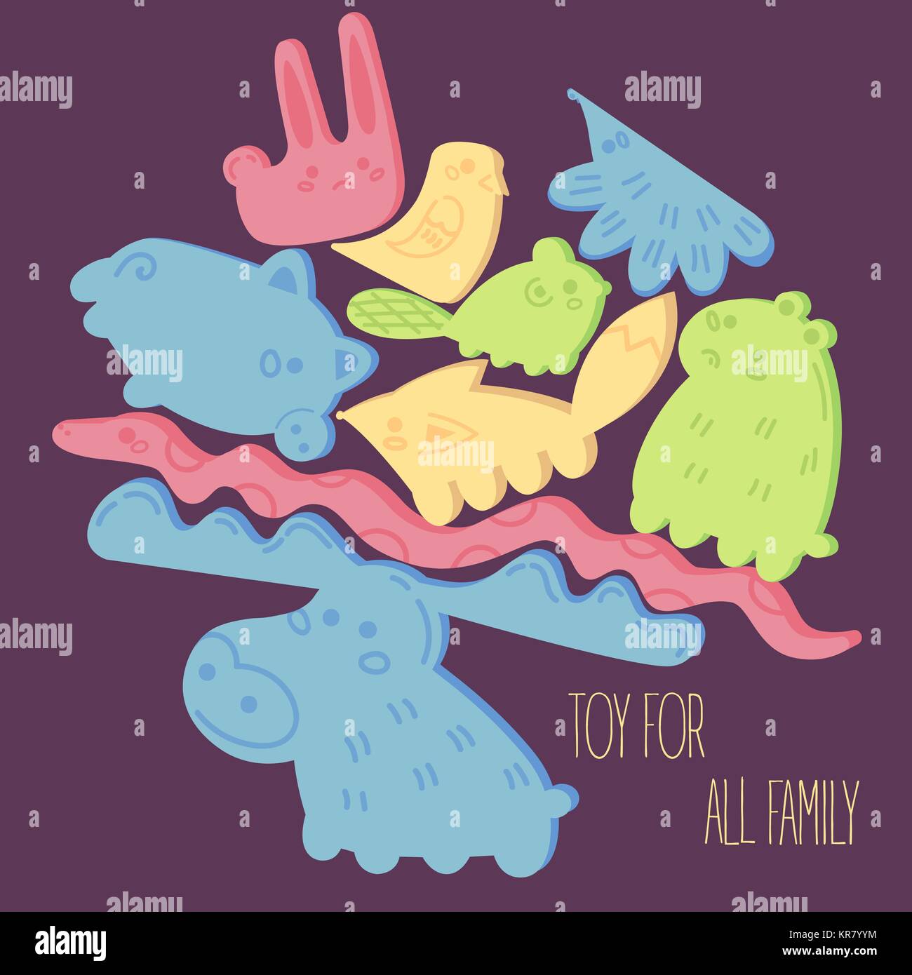 Block game for kids Stock Vector Images Alamy