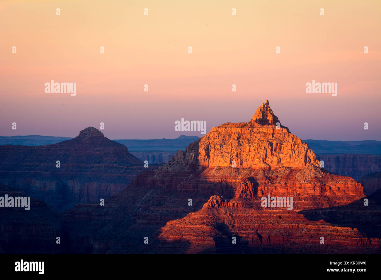 Grand Canyon Sunset Stock Photo - Alamy