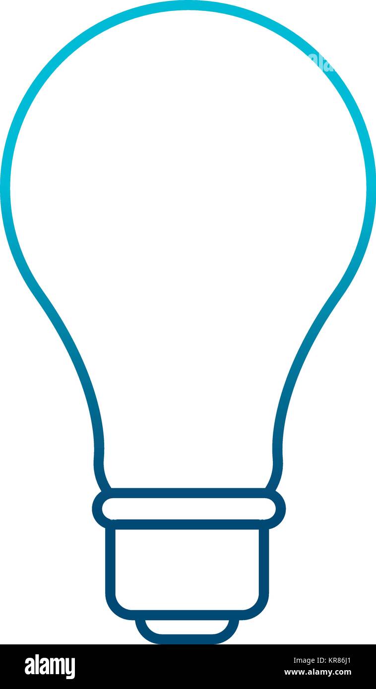 Bulb light year icon vector illustration graphic design Stock Vector ...