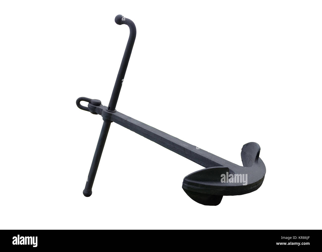 a heavy Anchor holds a ship in one place Stock Photo Alamy