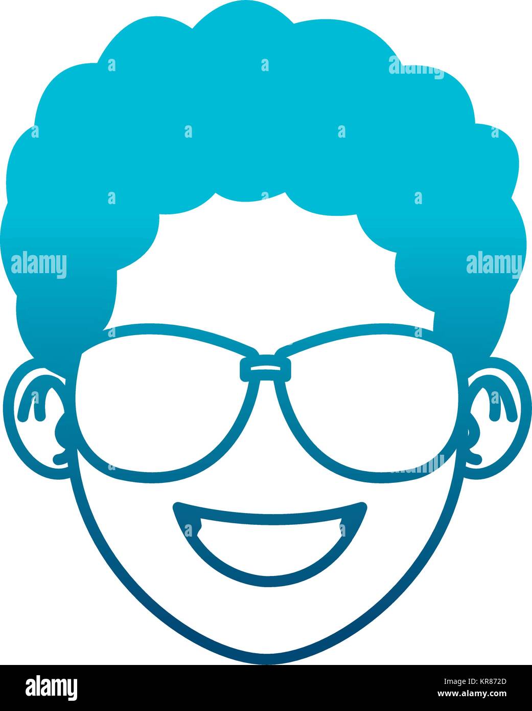 Man with sunglasses face icon vector illustration graphic design Stock ...