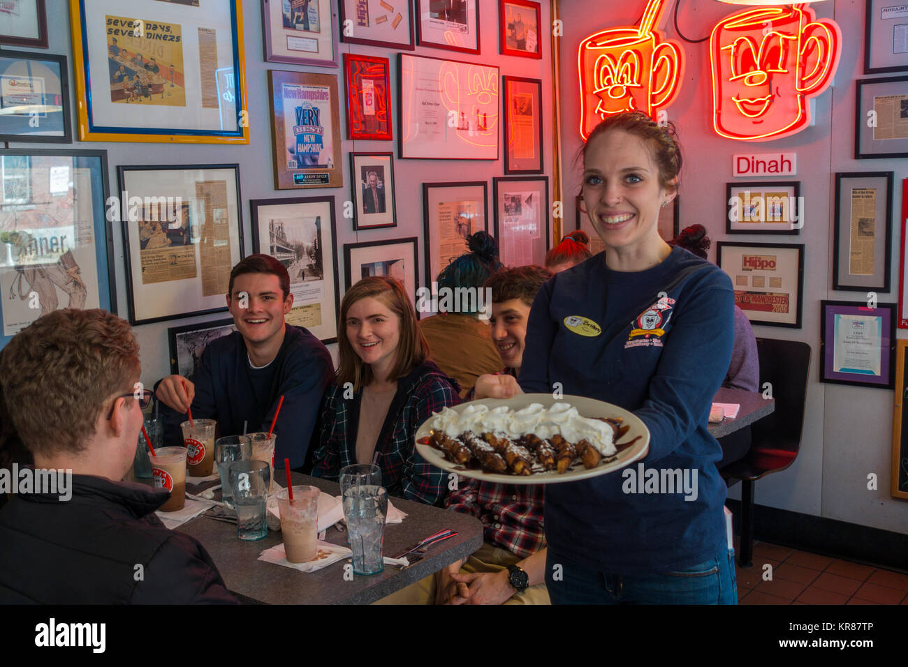 Red Arrow diner Manchester NH Stock Photo Alamy