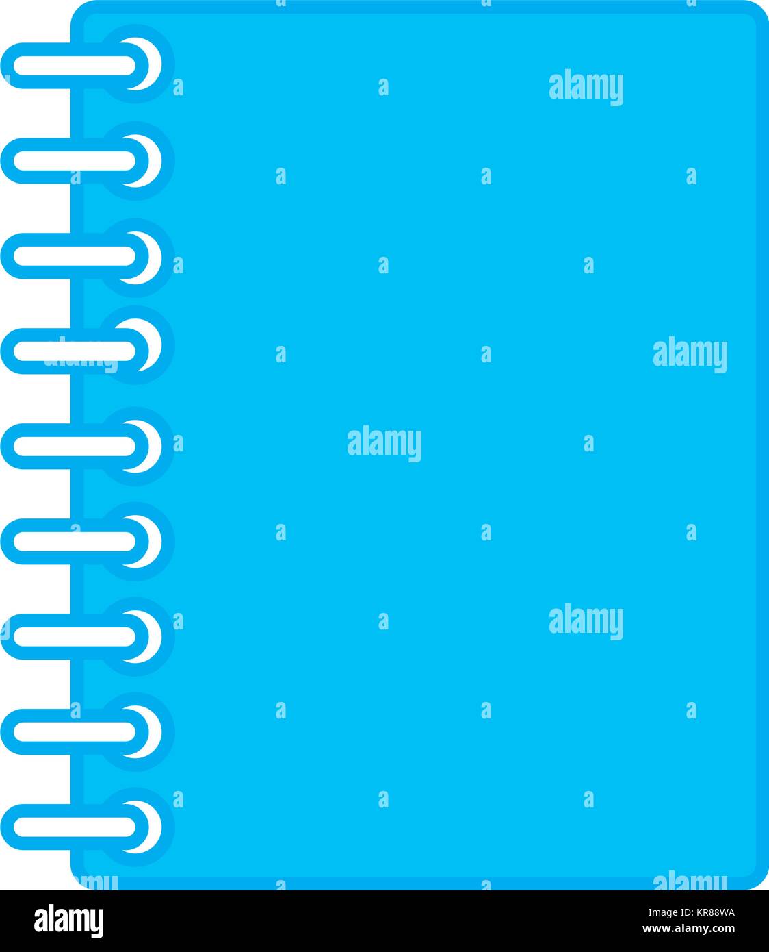 Notebook closed isolated icon vector illustration graphic design Stock ...