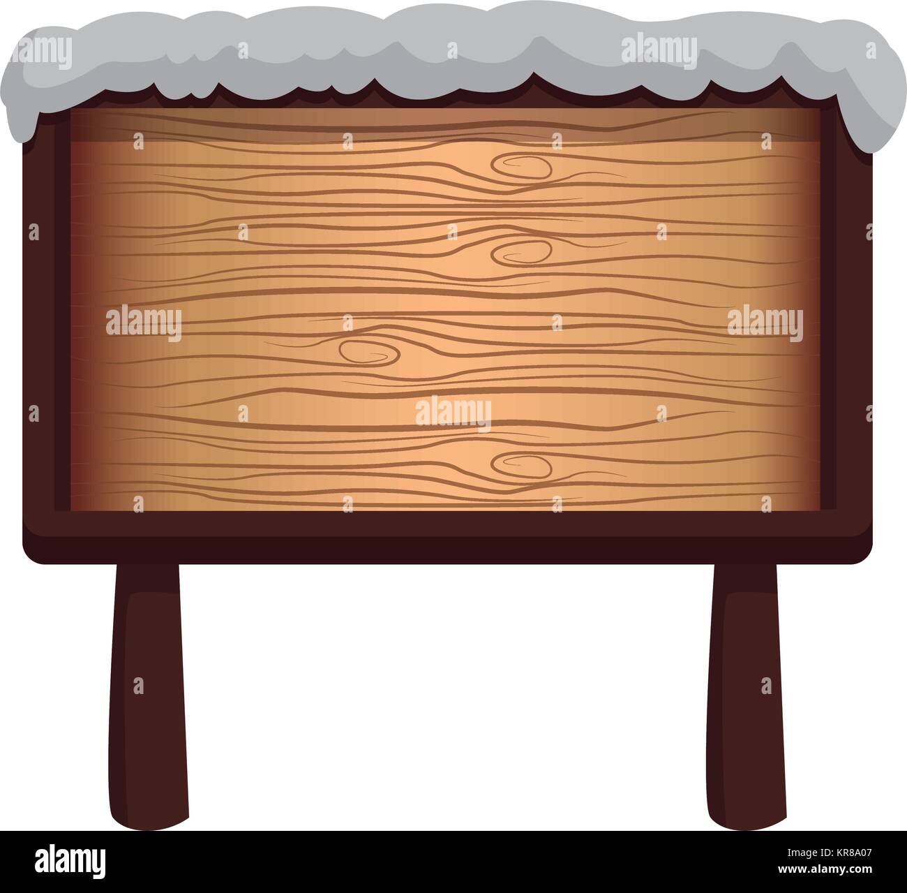 Wooden signpost with snow icon vector illustration graphic design Stock ...
