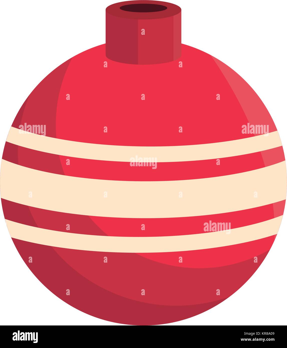 Christmas decorative ball icon vector illustration graphic design Stock ...
