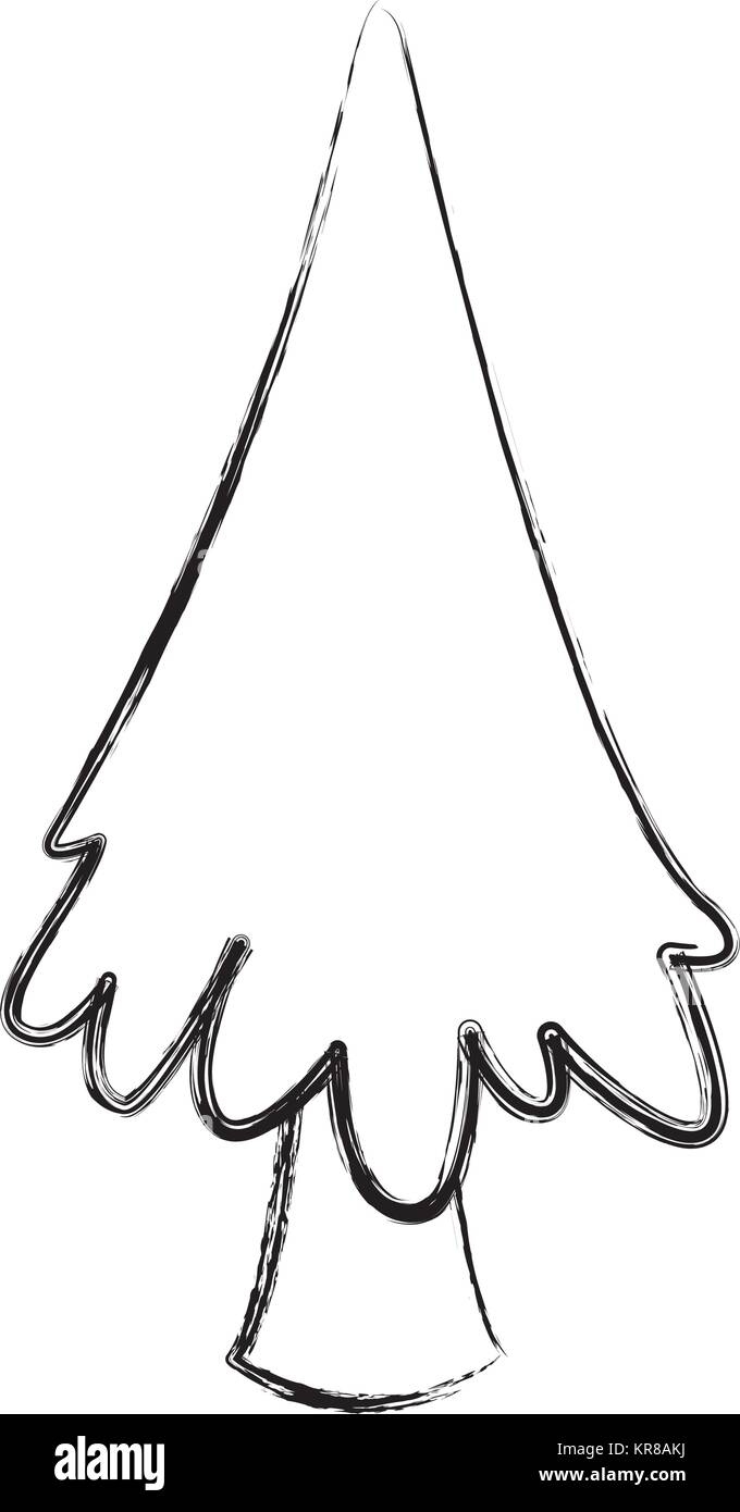 Tree pine symbol Stock Vector Image & Art - Alamy