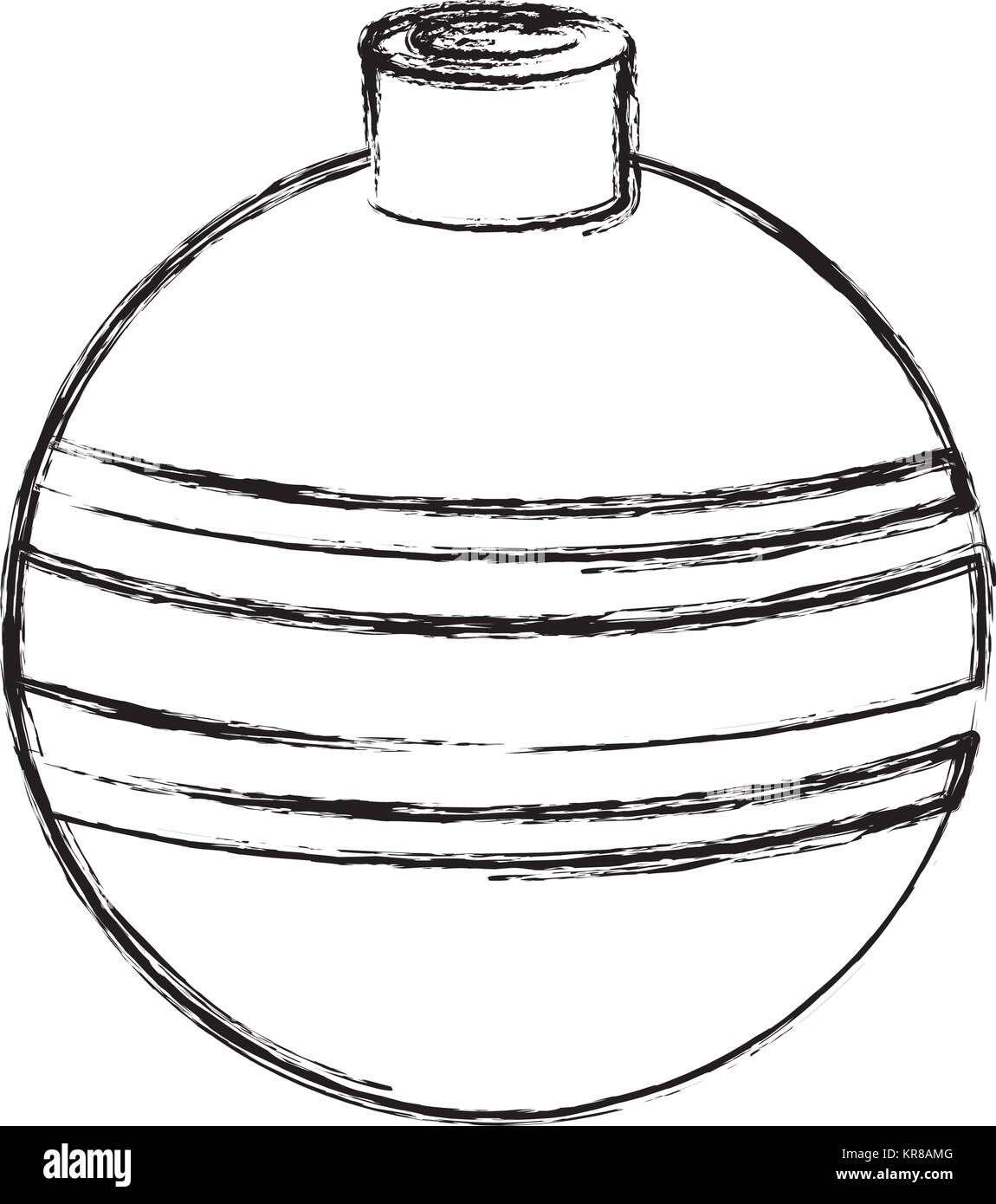 Christmas decorative ball Stock Vector Image & Art - Alamy