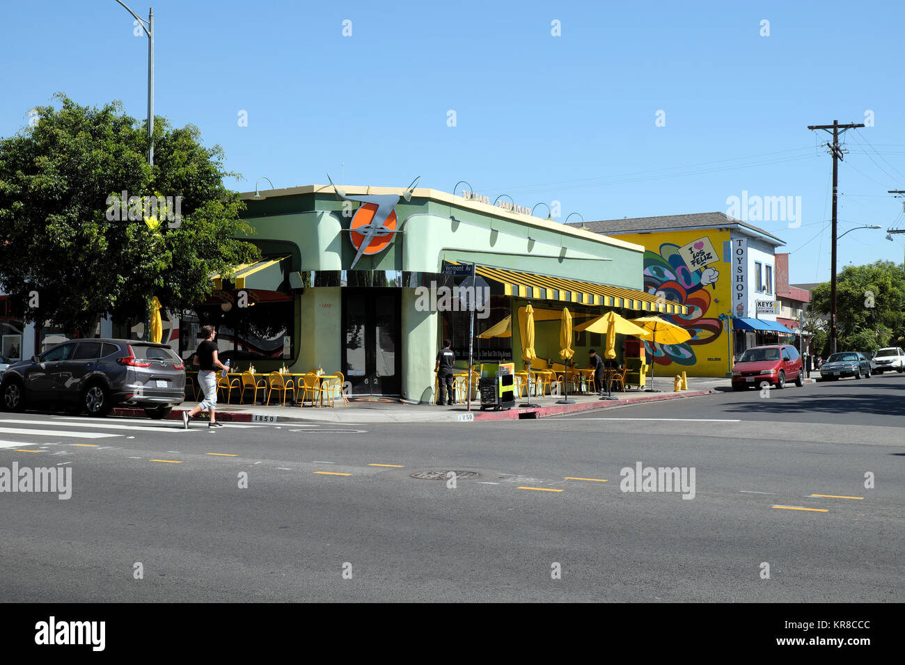 Fred 62 Restaurant on Vermont Avenue in the Los Feliz neighbourhood of
