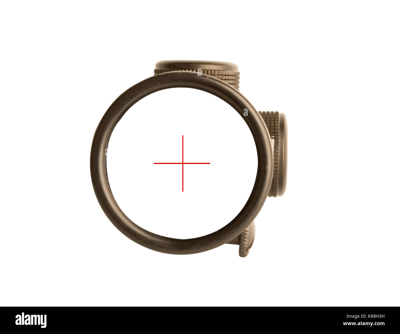Icon concept rifle scope stock image Stock Photo Alamy
