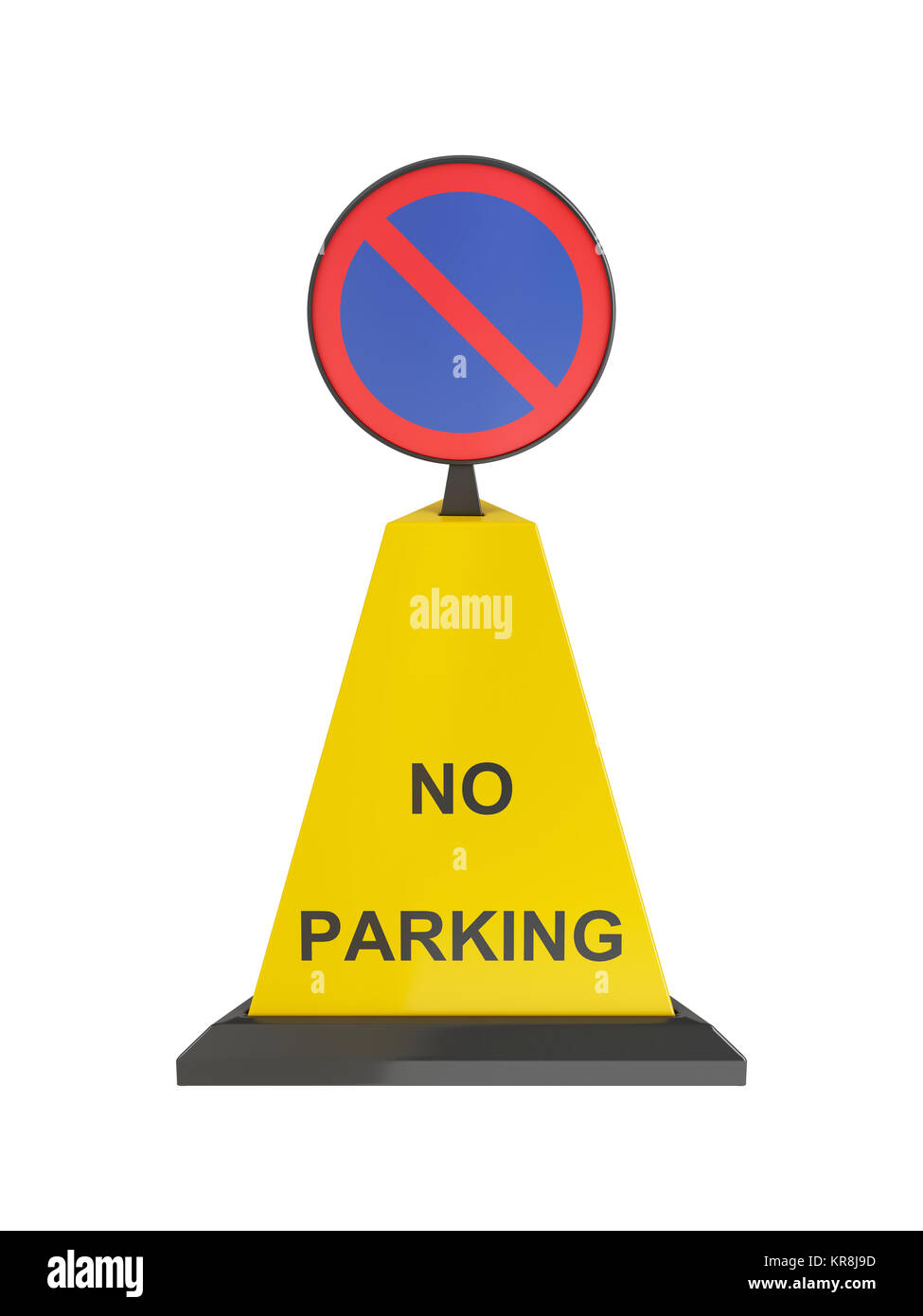 No parking cone Stock Photo Alamy