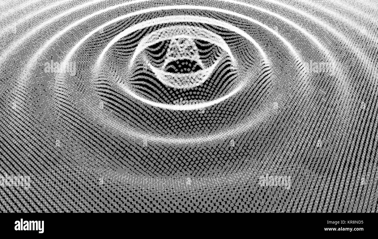 White wave on black background Vector Stock Vector Image & Art - Alamy