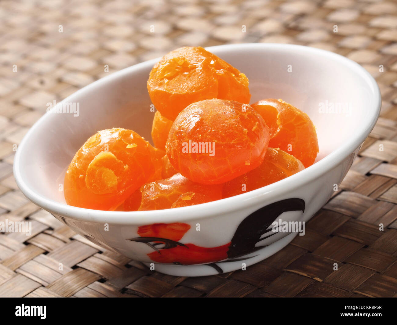 rustic chinese golden salted egg yolk Stock Photo Alamy