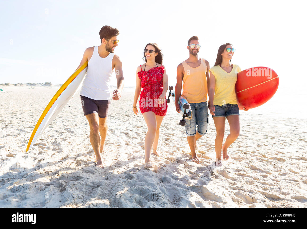 Let's go to the beach Stock Photo - Alamy