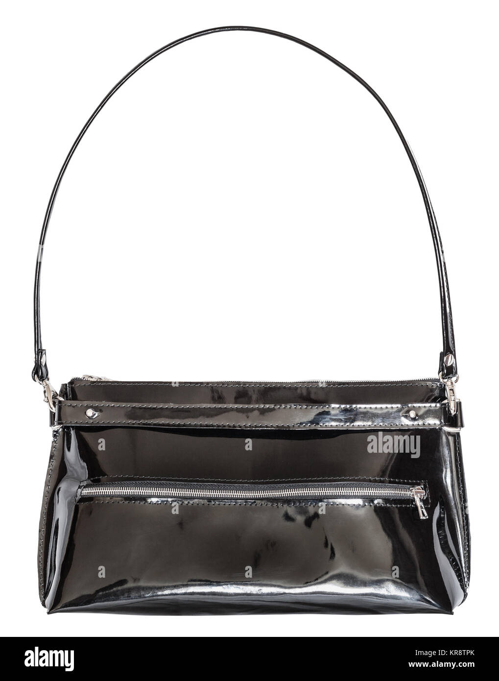 Designer black patent clutch bag hotsell