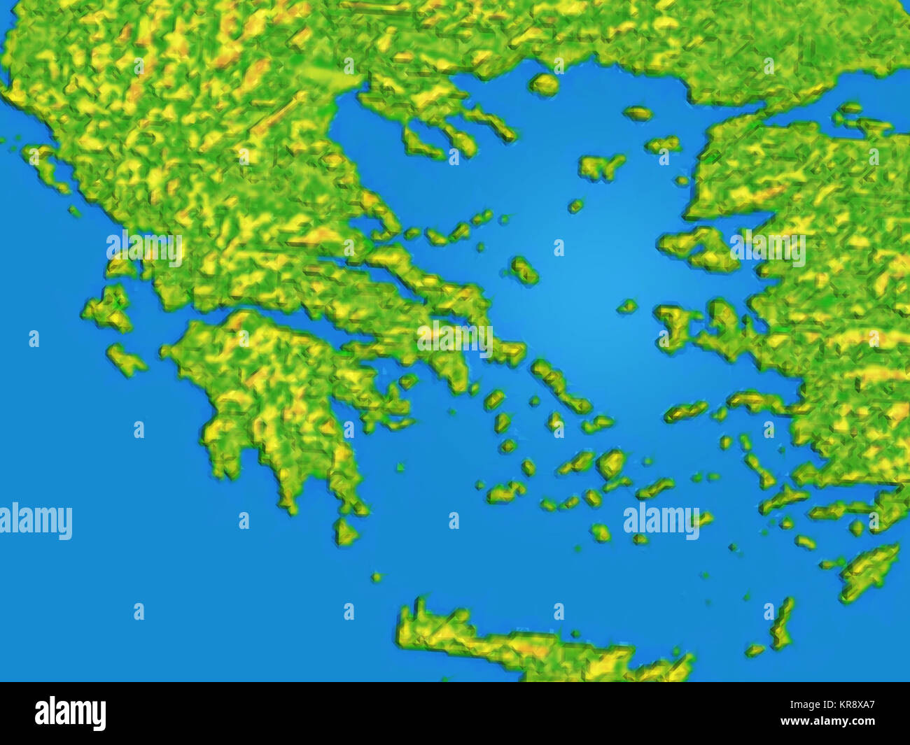 Map Italy Greece Stock Photo - Alamy