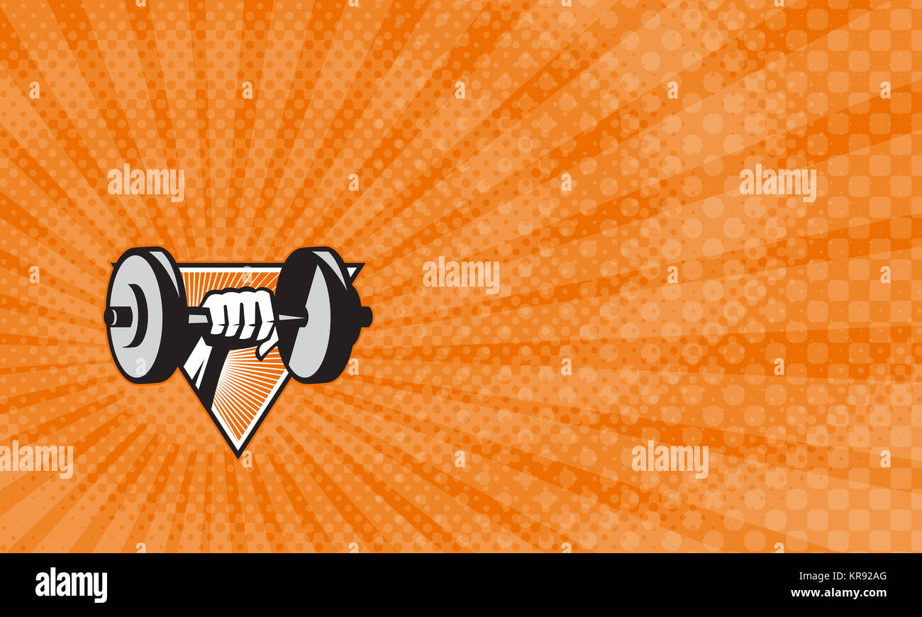 Physical Fitness Gym Business Card Stock Photo Alamy