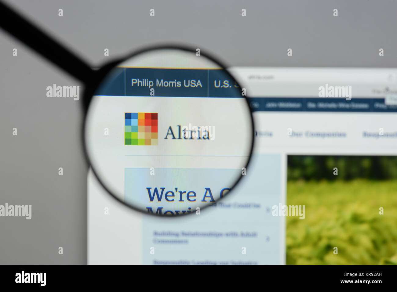 Altria Logo High Resolution Stock Photography and Images Alamy