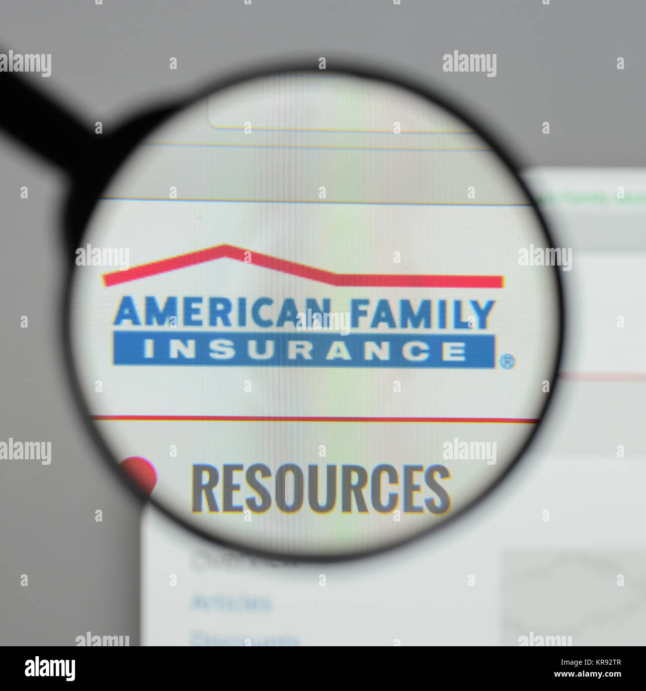 Milan Italy August 10 2017 American Family Insurance Group Stock Photo Alamy