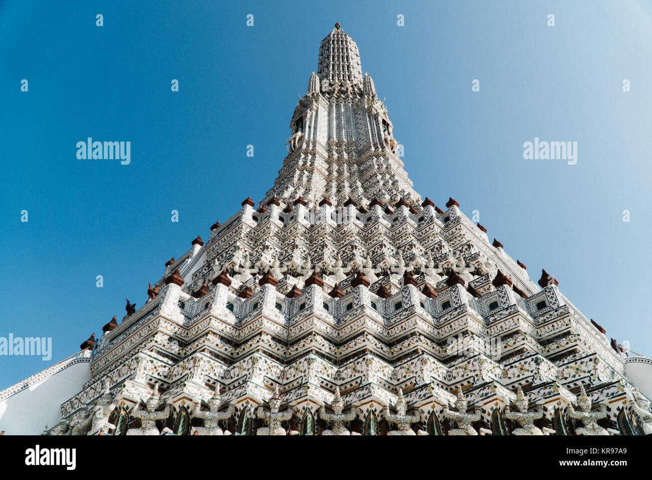 Wat Arun - Temple of Dawn, Bangkok, Thailand Stock Photo