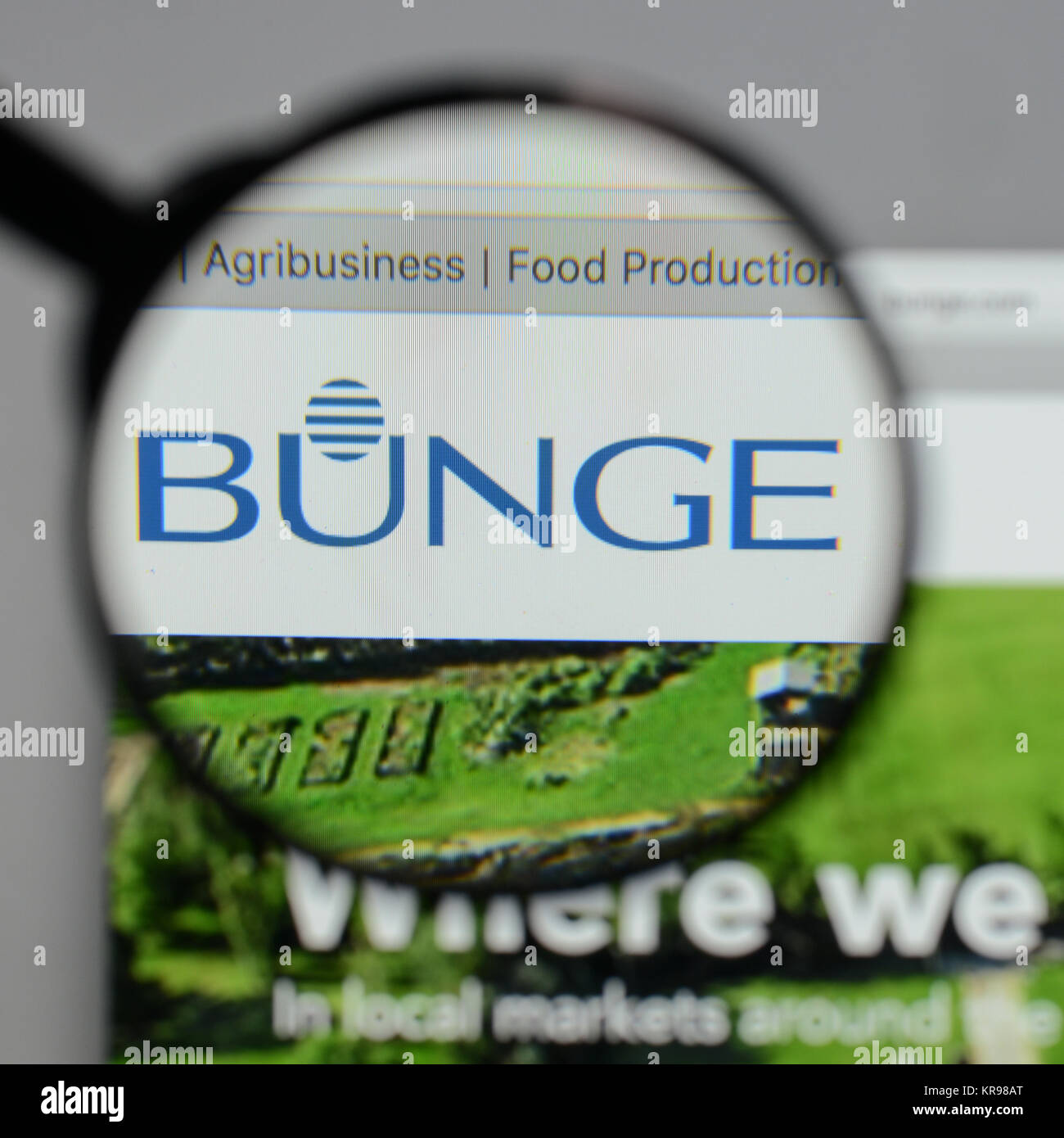 Bunge logo hi-res stock photography and images - Alamy