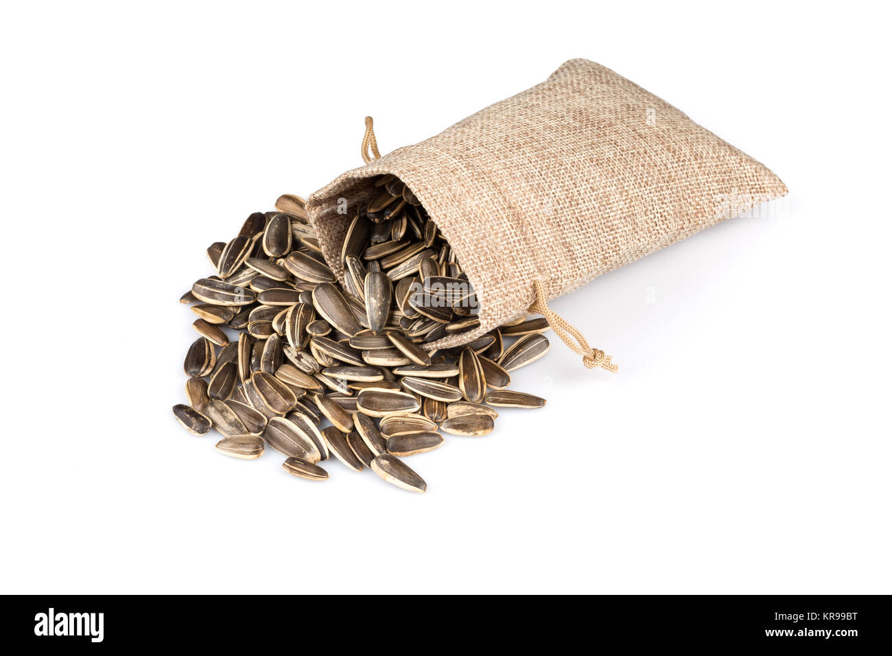 sunflower seeds in sack Stock Photo Alamy