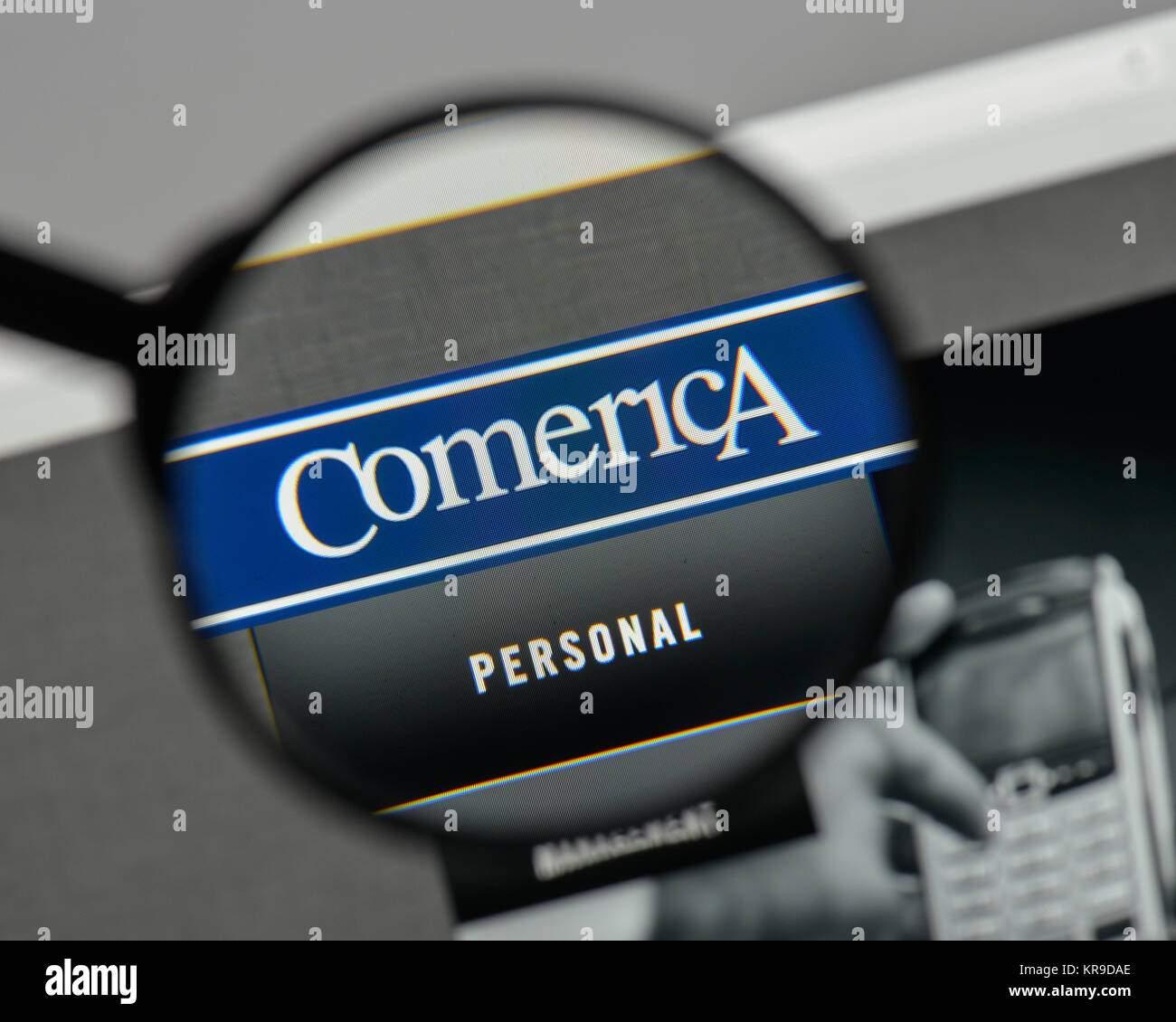 Comerica logo hi-res stock photography and images - Alamy