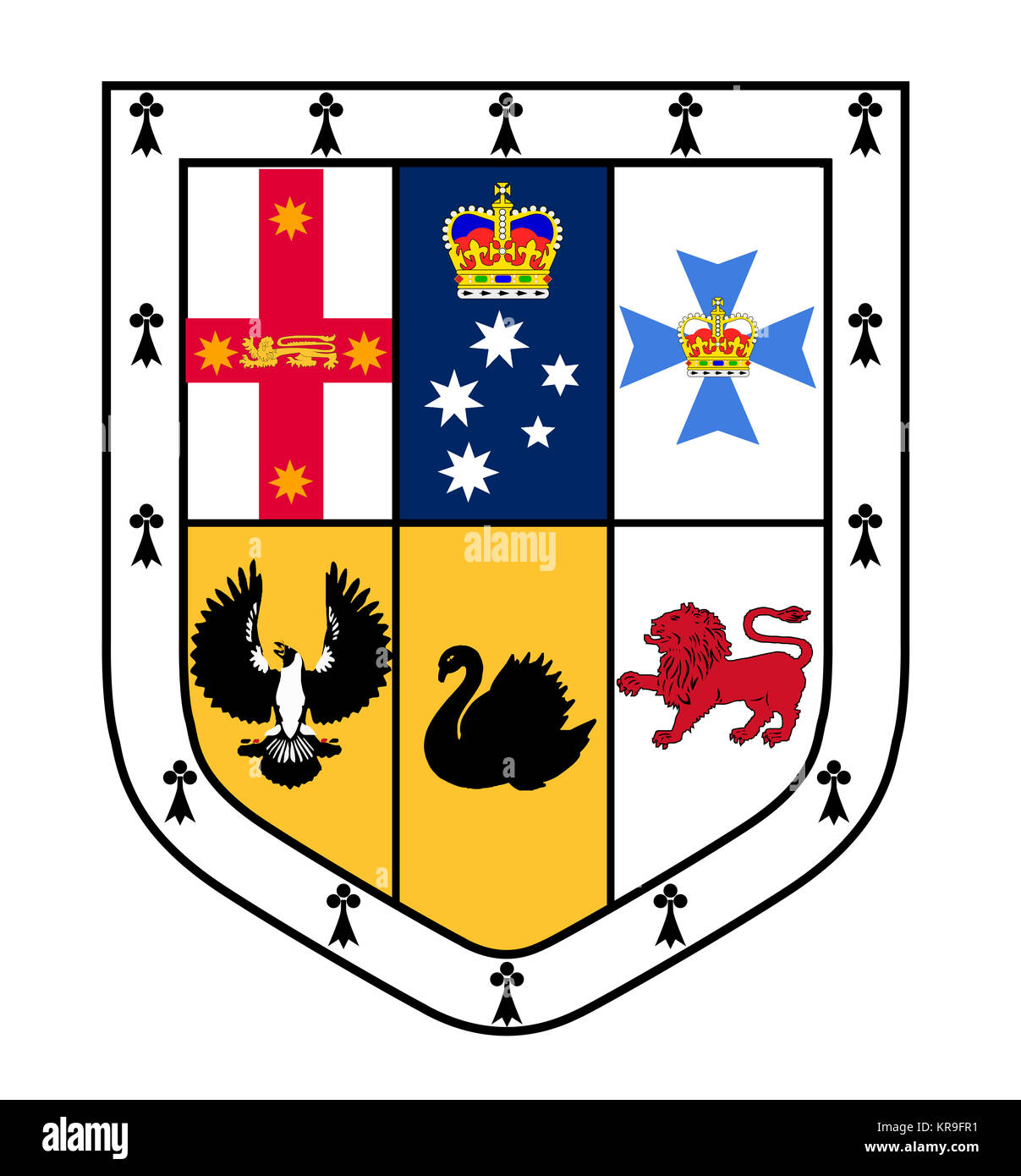Australian Coat Of Arms Stock Photo Alamy