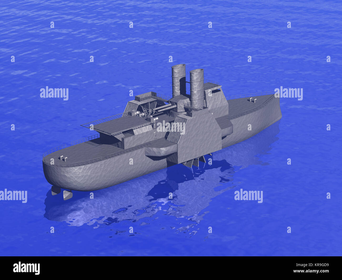 gunboat at sea Stock Photo Alamy