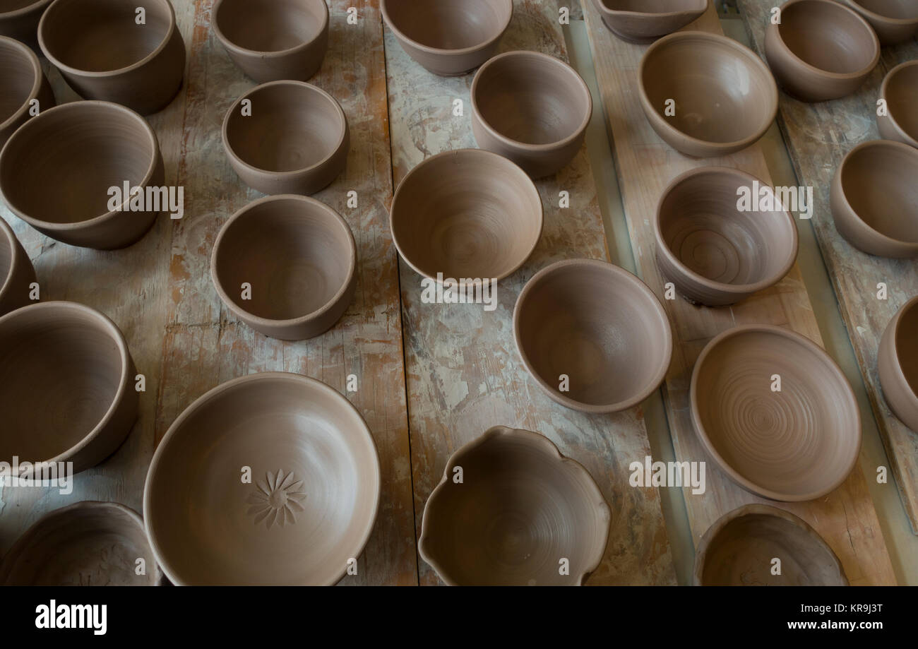 pottery studio in Manchester NH Stock Photo Alamy
