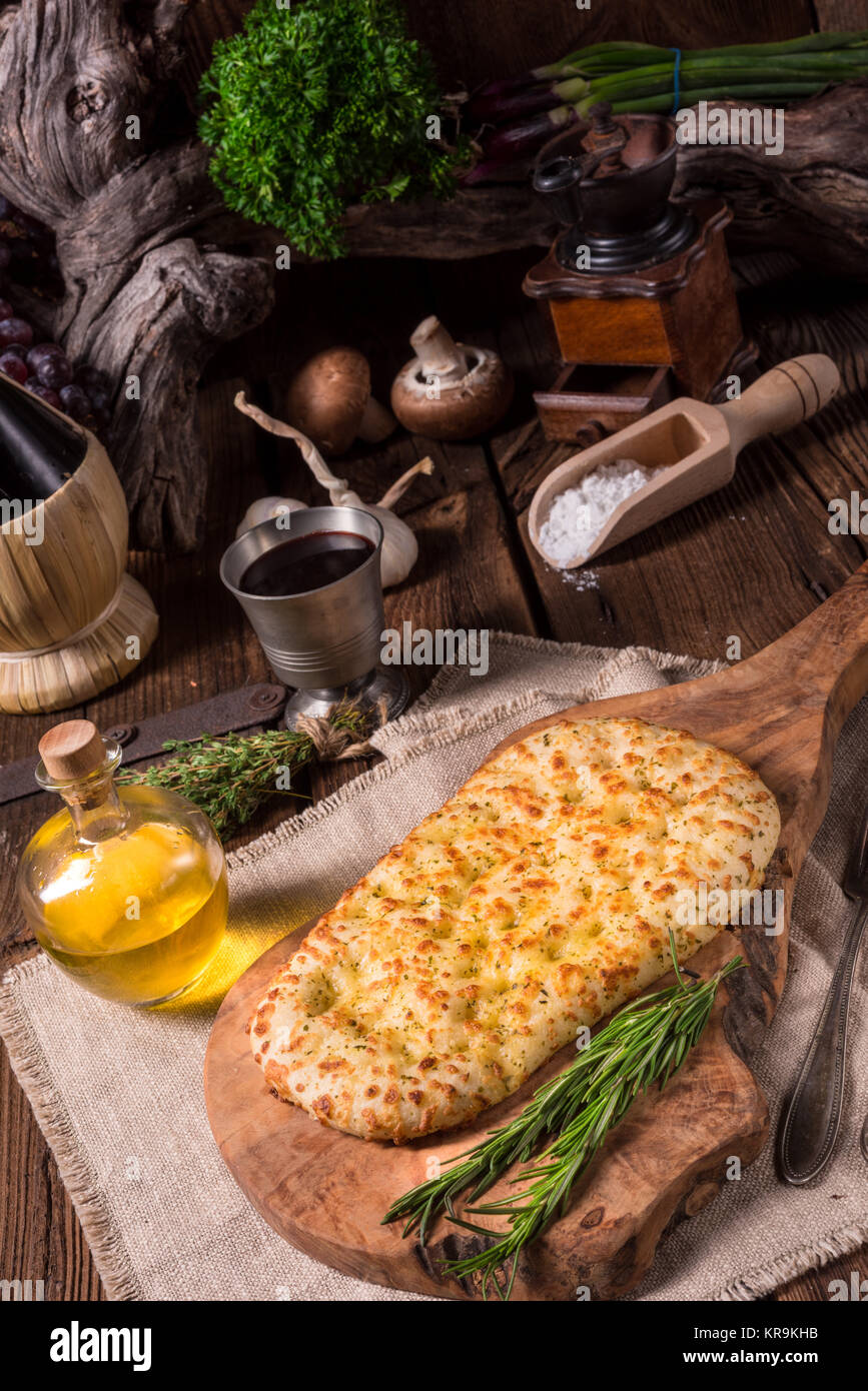 focaccia Stock Photo