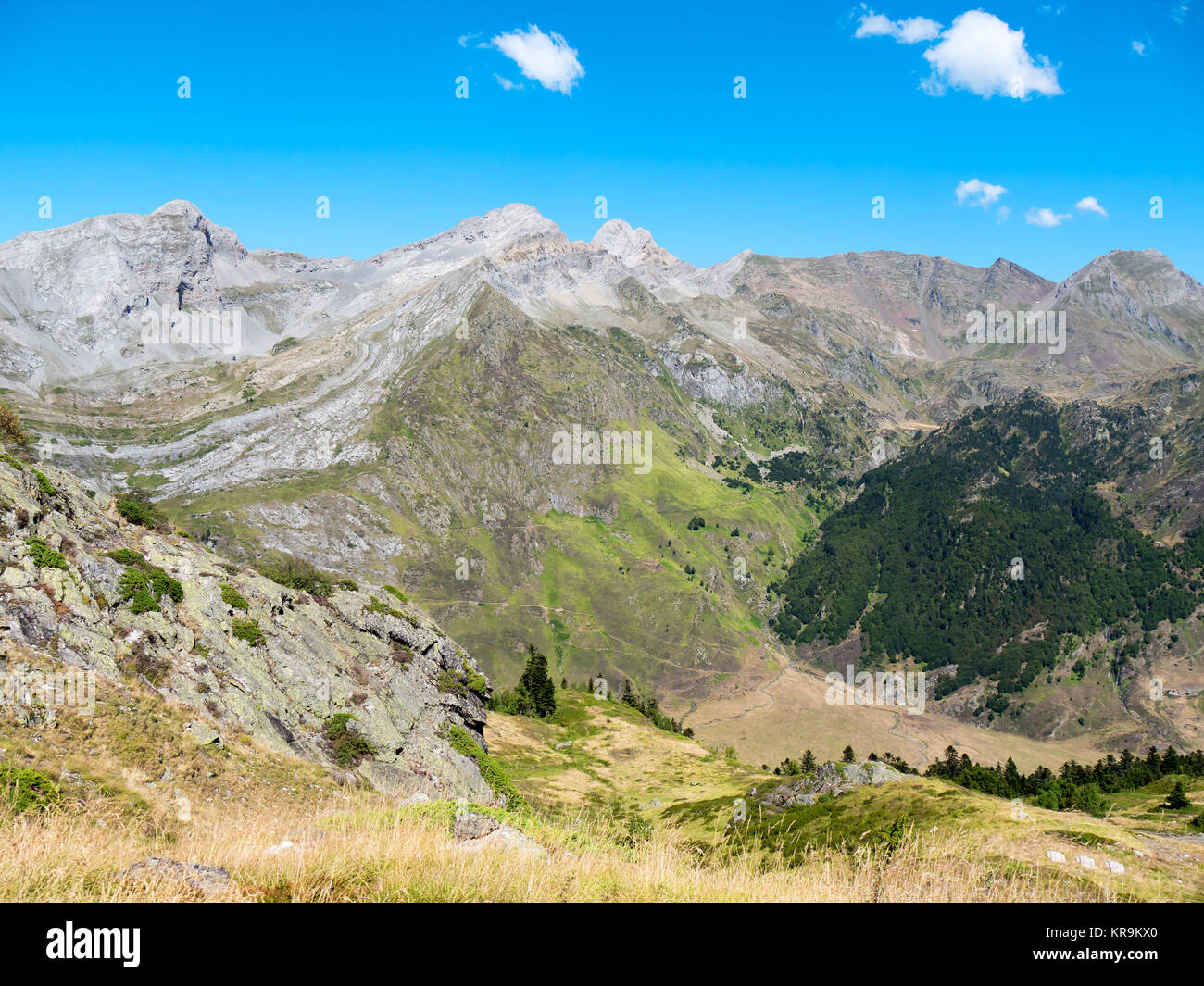 Europe Pyrenees mountain landscape in the Pyrenees Stock Photo - Alamy