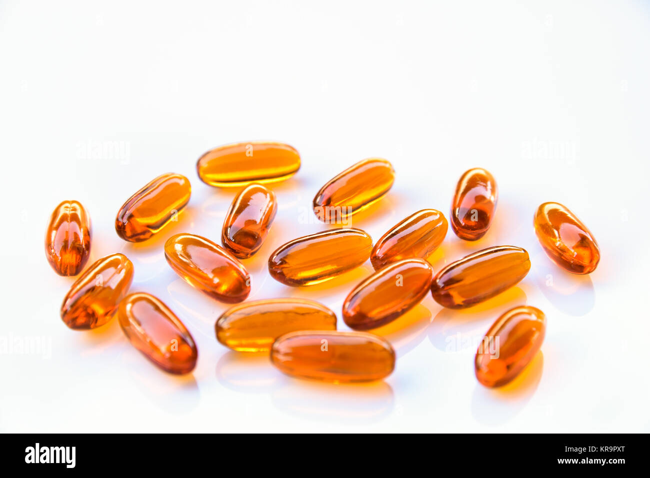 Lecithin supplement capsules Stock Photo Alamy