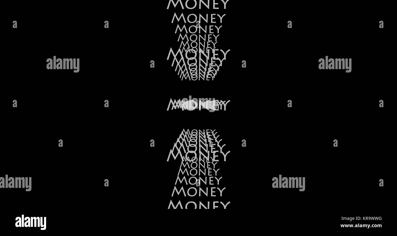 Simple texture related to Money isolated with back background Stock Photo